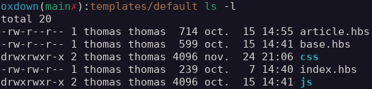 Prompt git